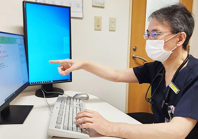 内科の外来担当表